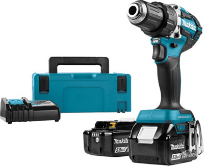 MAKITA DDF484RTJ 18v Drill driver 13mm keyless chuck