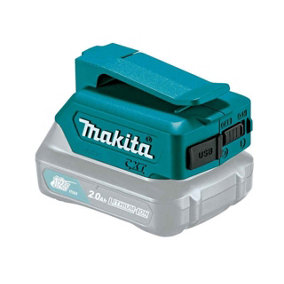 Makita DEAADP06 USB Port Battery Charger for 10.8v CXT Lithium Batteries