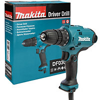 Makita DF0300 240v Corded Drill Driver 10mm Chuck 2 Speed 2.5m Cable