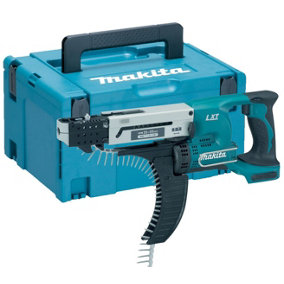 Makita DFR550Z 18v LXT Auto Feed Drywall Collated Screwdriver Bare + Makpac Case