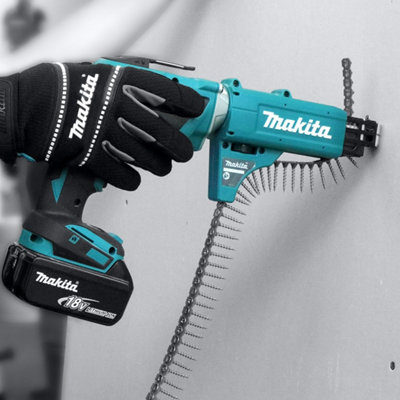 Makita DFS250Z 18v Brushless Collated Autofeed Drywall