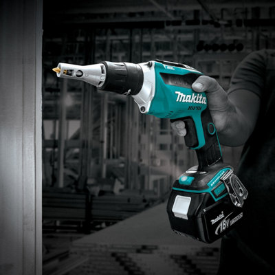 Makita DFS452Z 18v Collated Autofeed Brushless Screwdriver Lithium + Attachment