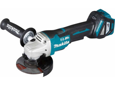 Makita DGA467Z 18v Cordless Brushless 115mm Angle Grinder Padde Switch Bare Unit