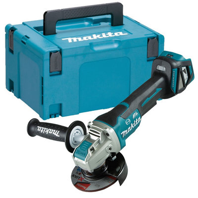Makita DGA469Z 18v Cordless Brushless X-Lock Angle Grinder 115mm Bare +Makpac