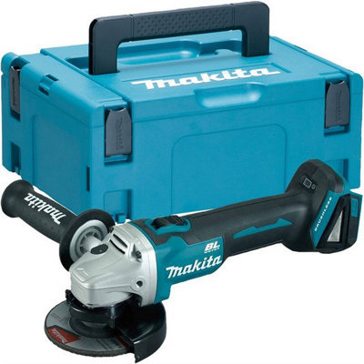 Makita DGA504Z 18v Cordless Brushless 125mm Angle Grinder Lithium Bare + Makpac