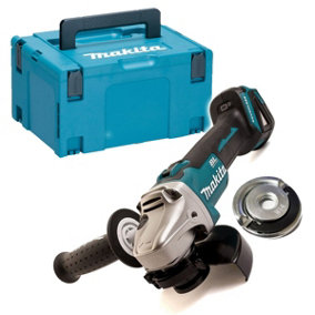 Makita DGA504ZJ 18v Brushless 125mm Angle Grinder Bare Tool + Flange Nut + Case