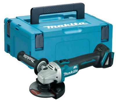 Makita DGA506Z 18v Cordless Brushless 125mm Angle Grinder Lithium + Makpac Case