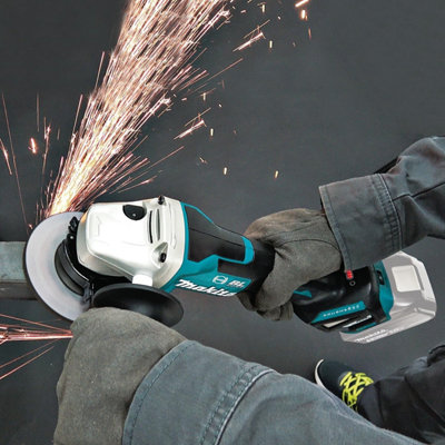 Makita DGA517Z Grinder 18V LXT 125mm Cordless Brushless Paddle Switch ...