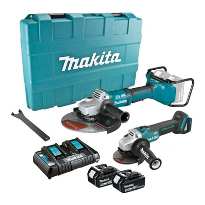 Makita DGA900PT2 18v / 36v Cordless Brushless 9