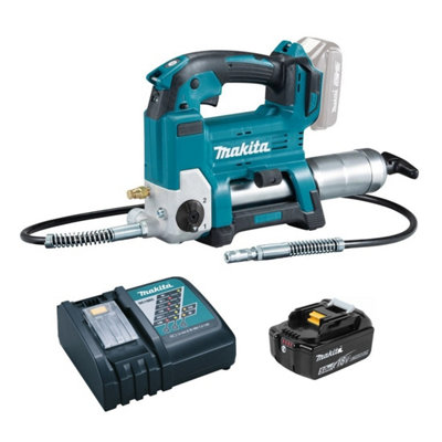 Makita DGP180RT 18v LXT Cordless Grease Gun + 5.0Ah Battery + Charger ...