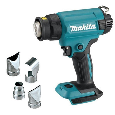 Makita DHG181Z 18V Variable Speed Heat Gun Cordless LXT Bare Unit + 3 Nozzles