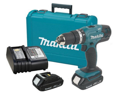 Makita DHP453SYE 18v Combi Hammer Drill Includes 2 x 1.5AH Batteries DHP453