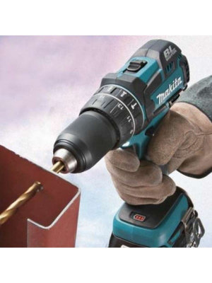 Makita DHP480Z 18v Brushless Lithium Ion Combi Hammer Drill Cordless Body Only DIY at B Q