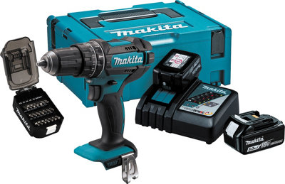 MAKITA DHP482JX14 18v Combi drill 13mm keyless chuck