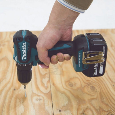 Makita DHP483Z 18v Brushless Compact Combi Hammer Drill 2 Speed Bare + Inlay