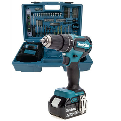 Makita drill and discount jigsaw set b&q