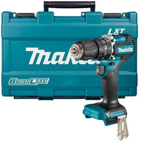 Makita DHP487Z 18V LXT Lithium Brushless Combi Hammer Drill Sub Compact - Bare