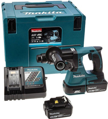 MAKITA DHR242RTJ 18v 3 function hammer SDS plus