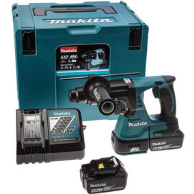 MAKITA DHR242RTJ 18v 3 function hammer SDS plus