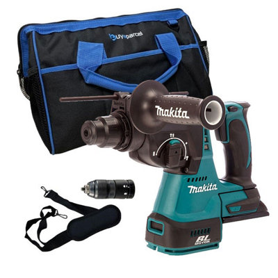 Makita DHR243Z 18V LXT Lithium Ion 3 Mode SDS Rotary Hammer Drill + 16" BAP Bag