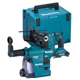 Makita DHR280ZWJ 36v / 18v LXT Twin SDS Brushless Hammer Drill + Dust Extractor