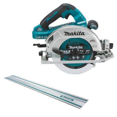 Makita DHS782Z-1.5MRAIL 18v / 36v 190mm Brushless Circular Saw + 1.5m Guide Rail