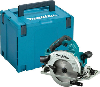 Makita DHS782ZJ Twin 18v / 36v 190mm Brushless Circular Saw Inc Guide Rail Base