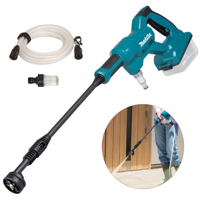 Makita DHW180Z LXT 18V Cordless Pressure Washer 5 In 1 Nozzle Hose Filter + Bag