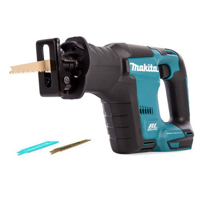 Makita DJR188Z 18v LXT Brushless Compact Reciprocating Saw Bare Tool + 2 Blades