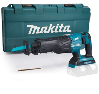 Makita DJR360ZK Twin 18v Cordless Brushless Reciprocating Saw - Bare - Inc Case