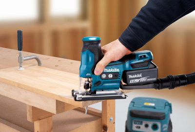 Makita DJV185Z 18v LXT Brushless Barrel Handle Jigsaw Variable Speed Bare +Blade