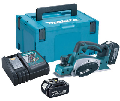 Makita DKP180RFJ 18v Planer LXT Lithium Ion Li Ion Cordless 2 x