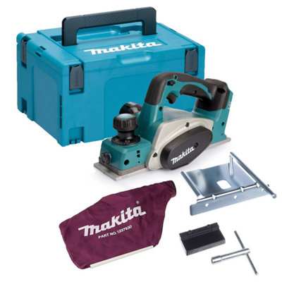 Makita DKP180Z 18v Planer LXT Lithium Ion Cordless Bare Dust Bag