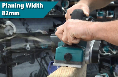 Makita DKP180Z 18v Planer LXT Lithium Ion Cordless Bare Tool - Includes Dust Bag