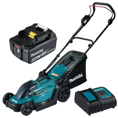 Makita Dlm330 18v Lxt Cordless Lithium Battery Lawn Mower 33cm 1x5ah