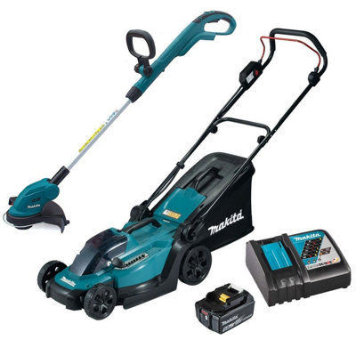 Makita DLM330RT 18v LXT Cordless Lawn Mower 33cm 1x5ah Battery