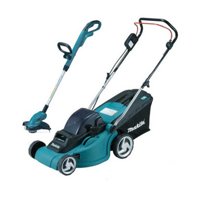 Makita cordless lawn 2025 mower and strimmer