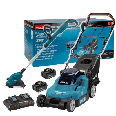 Makita battery deals powered strimmer