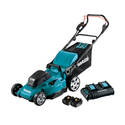 MAKITA DLM480CT2 Twin 18v Rotary mower