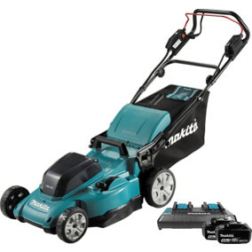 MAKITA DLM481CT2 Twin 18v S/propelled rotary mower