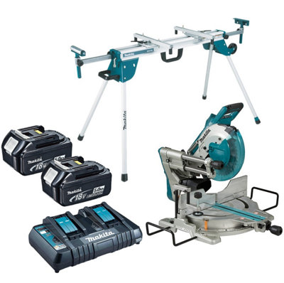 Makita twin discount battery chop saw