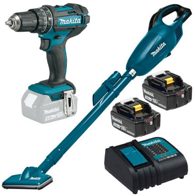 B&q makita deals drill twin pack