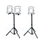Makita DML805 18v 240v LXT LED Work Light Site Light Twin Pack + Tripod Stand