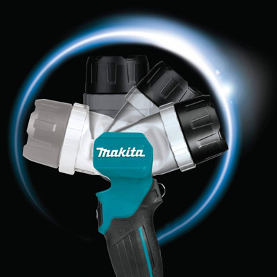 Makita DML808 18V / 14.4V LXT Torch Adjustable Beam LED Light Pivot 200 Lumens