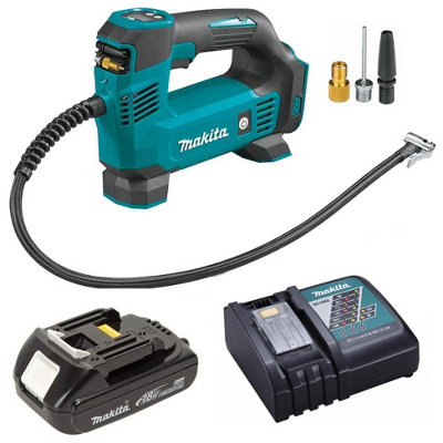 Makita DMP180Z 18V LXT Lithium Ion Cordless Inflator Digital 1 x 2ah Battery