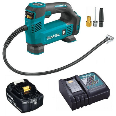 Makita DMP180Z 18V LXT Lithium Ion Cordless Inflator Digital 1 x 3AH Battery DIY at B Q