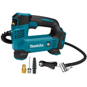 Makita DMP180Z 18V LXT Lithium Ion Cordless Inflator Digital Bare + Adapters