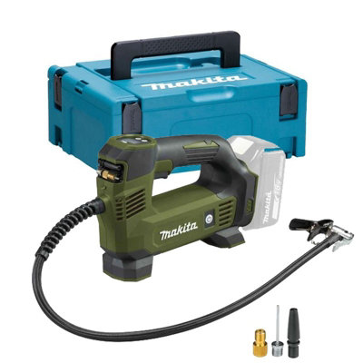 Makita DMP180ZO 18V LXT Lithium Cordless Inflator Digital Bare Adapters + Makpac