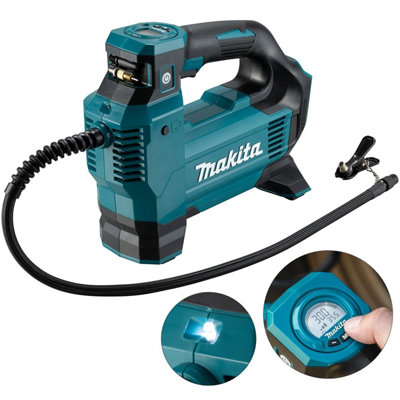 Makita DMP181Z 18V LXT Cordless 3 Mode Digital Inflator Bare + Light + Adapters