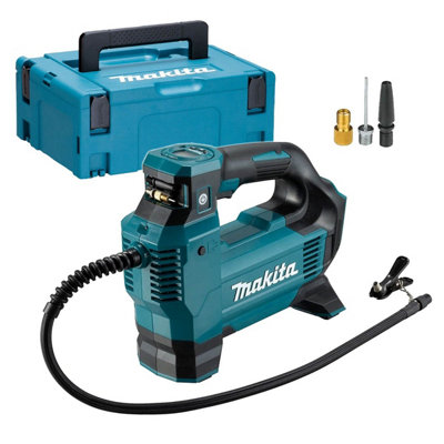 Makita DMP181Z 18V LXT Cordless Digital Inflator Bare + Adapters + Makpac